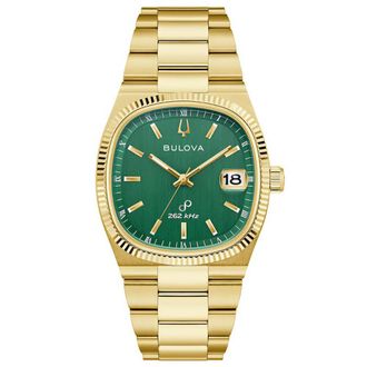 Bulova Super Seville Heren Horloge Goudkleurig 97B237