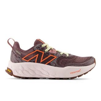 New Balance Womens Fresh Foam X Hierro v8 in Brown/Red/Pink Synthetic, size 4.5 Narrow