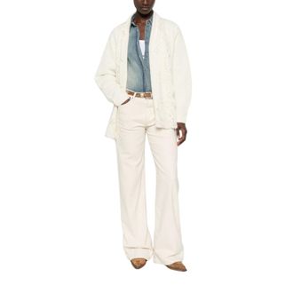 Ermanno Scervino Dames, Truien, Wit, Maat: S