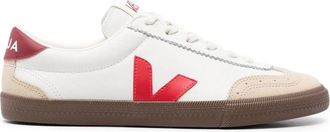 Veja White Color Block Volley Sneakers
