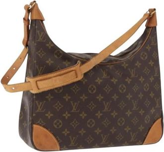 Louis Vuitton Pre-owned Canvas Schoudertas - Dames - Vintage Schoudertas - Bruin - ONE Size - Vintage