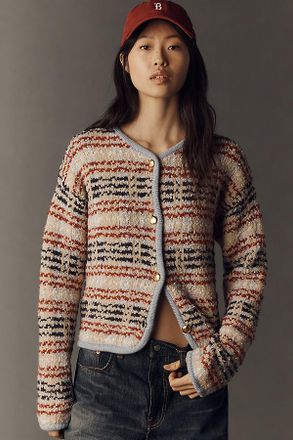 English Factory Textured Stripe Jacket