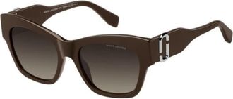 Marc Jacobs Brown Shaded Cat Eye Ladies Sunglasses MARC 762/S 009Q/HA 54