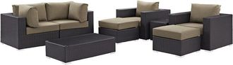 ModWay Convene 8-Piece Outdoor Patio Sectional Set