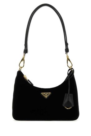 Prada Black Re-Edition Mini Shoulder Bag