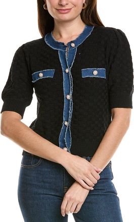 Ellen Tracy Pointelle Cardigan