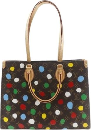 Louis Vuitton Pre-owned Canvas Tote Bag - Dames - Vintage Shopper - Veelkleurig - ONE Size - Vintage