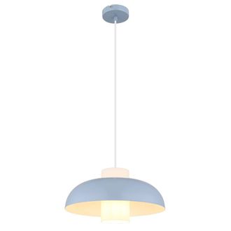 Globo Lighting Globo - L&aacute;mpara Colgante - Lowe - Azul - Metal - &Oslash; 38cm - E27