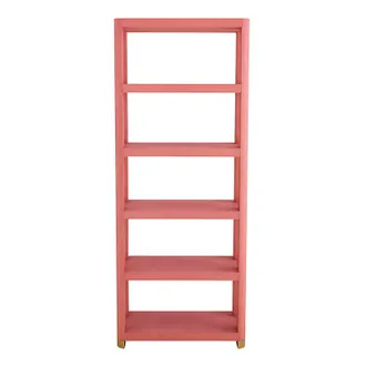 Ballard Designs Capri Bookcase - Peony - Ballard Designs