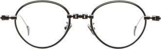 Kuboraum Brillen met rond montuur - unisex - Brillen - Grijs - 48 MM - Accessoires