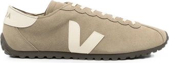Veja Beige Logo Cateyes Sneakers