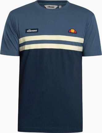 Ellesse Mens Ellesse Venire Navy/Yellow T-Shirt - Size: 38