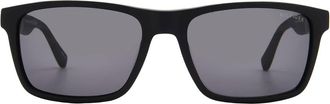Tommy Hilfiger Grey Rectangular Mens Sunglasses TH 1405/S 0KUN/P9 56