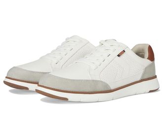 Dr. Scholls Synergy Sneaker Mens Shoes White Grey : 10.5 M, Faux Leather