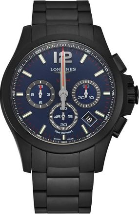 Longines Conquest V.H.P. Chronograph Blue Dial Mens Watch L37272966