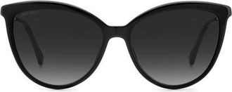 Jimmy Choo London Black Jc Belinda S Celluloid Sunglasses