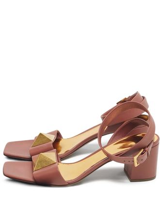 Valentino Garavani Stud leather pumps - women - Calf Leather/Calf Leather/Calf Leather/Rubber - 41 - Pink