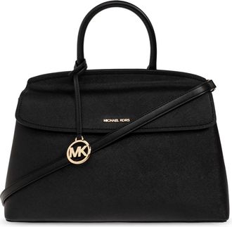 Michael Kors Tassen, Dames, Zwart, ONE Size, Katoen, Landry Bag