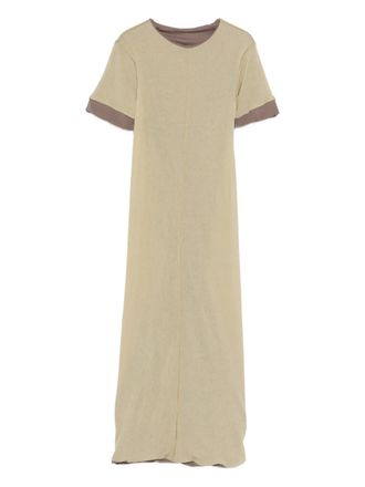 Sportmax seam panelled dress - Neutrals