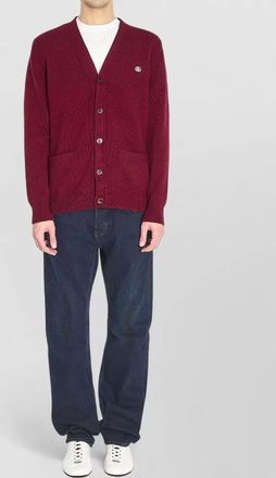 Gucci cashmere wool cardigan regular fit v neck