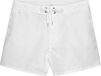 Sundek Iconische Taffeta Short Swimshorts - Heren - Badkleding - Wit - Maat: S Taf