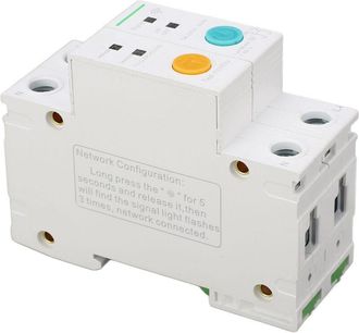 OEM Interruptor Autom&aacute;tico Wifi De 30 Ma Con Protecci&oacute;n Contra Fugas, 2p 40a, Interruptor Remoto Controlado Por Aplicaci&oacute;n Con Sincronizaci&oacute;n, 230v
