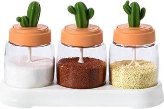 OEM 1 Juego De Tarros Para Especias, Caj&oacute;n Para Especias, Tarros Para Especias Con Etiquetas, Tarros Para Galletas Con Tapa, Tarro Para Condimentos, Tarro