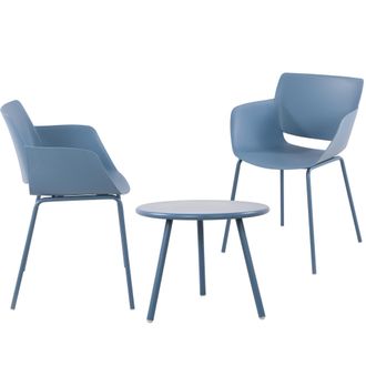 Clp Clp - Grupo De Asientos Minota Azul 2 Sillas