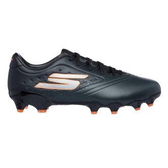 Skechers Stevige voetbalschoenen voor volwassenen (Zwart/Oranje)
