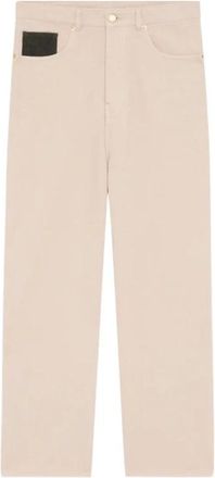 Dr&ocirc;le de Monsieur Straight Jeans - Heren - Regular Fit Jeans - Beige - W33 - Jeans