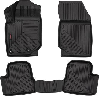 OEM Alfombrillas De Goma 3d Para Coche: Ds. Ds3 Crossback (crossover, 2018-) - Borde De 5 Cm