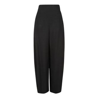 Alaia Pantaloni Sartoriali a Vita Alta - - Trousers - Donna - Nero - S