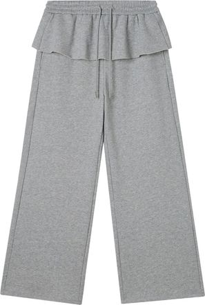 Tout &agrave; Coup Trainingsbroek met elastische taille - Grijs