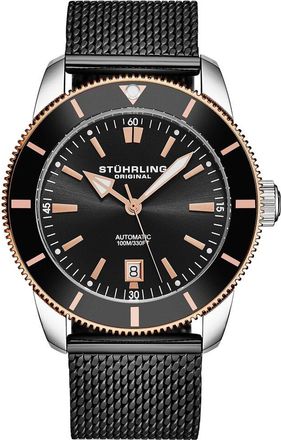 St&uuml;hrling Mens Aquadiver Watch