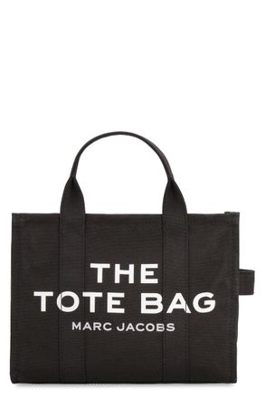 Marc Jacobs Black Canvas The Medium Tote Bag