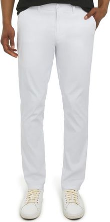 DKNY Essential Tech Chino Pants in White at Nordstrom Rack, Size 32 X 30