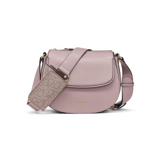 Calvin Klein Women Bella Novelty Crossbody, Pink Thistle, One Size