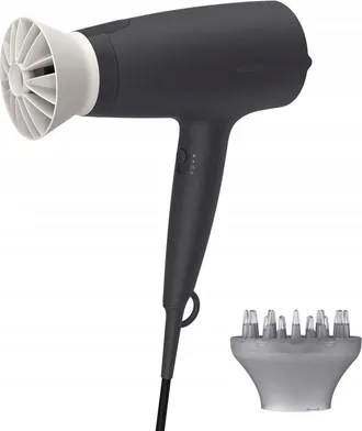 Philips Secador De Pelo Philips Serie 3000 Bhd302/30 Blanco Y Negro 1600w 1 Unidad