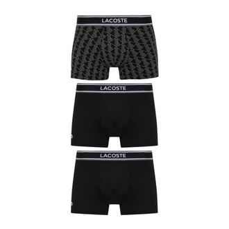 Lacoste Uomo, Mutande, Nero, XS, new