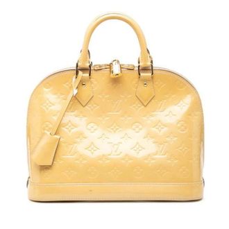 Louis Vuitton Pre-owned Handbags, female, Beige, Size: ONE SIZE Pre-owned Alma PM