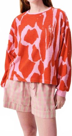 FRNCH Amazonas Sweatshirt In Water Lily Purple