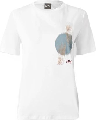 Max Mara Sweater - Dames - T-shirts - Wit - S - Tops