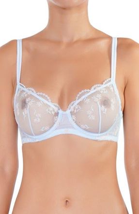 Huit Paradis Underwire Bra in Sky Blue at Nordstrom, Size 30C