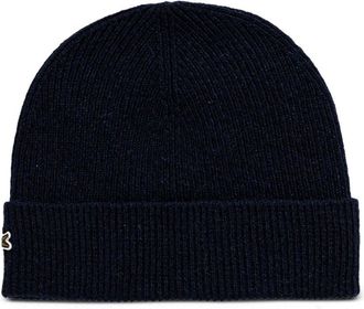 Lacoste Set di 2 berretti con applicazione coccodrillo - Blu