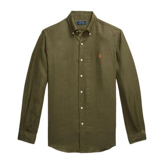 Ralph Lauren Overhemden, Heren, Groen, XL, Hemd