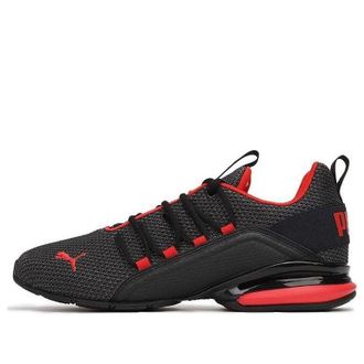 Puma Axelion LS Black High Risk Red 194384-01