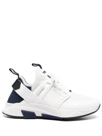 Tom Ford Jago sneakers - men - Calf Leather/Calf Leather/Fabric/Fabric/Rubber - 44 - White
