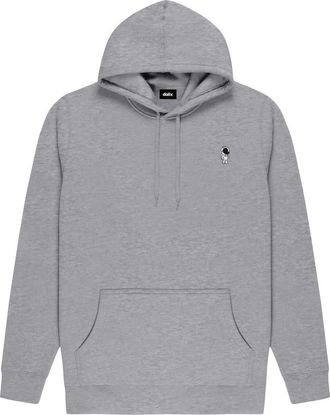 Dalix Astronaut Midweight Fleece Classic Hooded Sweatshirt in Athletic Heather at Nordstrom, Size X-Large
