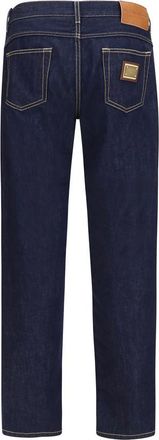 Dolce & Gabbana Mens Blue Cotton Jeans Denim Clothing