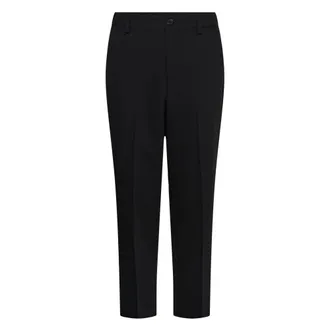 Kaffe Cropped Pantaloni - - Trousers - Donna - Nero - 2XL